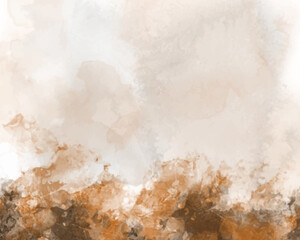 Abstract splashed watercolor background. Design for your cover, date, postcard, banner, logo.