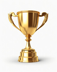 Fototapeta na wymiar golden trophy logo free royaltyfree stock photos, generative ai
