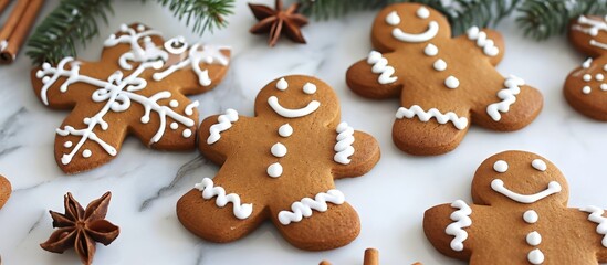 Gingerbread cookie recipe with step-by-step guide.