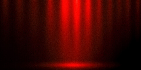 red curtain abstract background  Empty stage spotlight  For displaying products