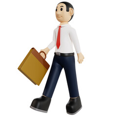 Professional Businessman with Briefcase