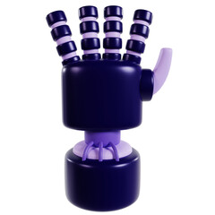 AI Robot Hand Concept
