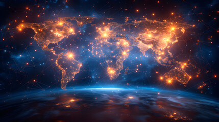 world map business international trading background - obrazy, fototapety, plakaty