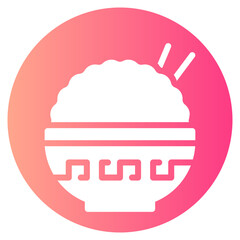 rice gradient icon