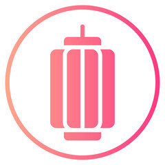 lantern gradient icon