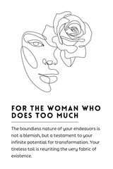 For The Woman Who Does Too Much