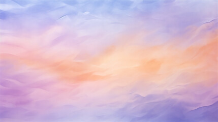 Obraz premium Pastel Dawn: Gentle Lavender and Peach Brushstrokes 