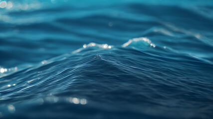 Wave close up, sea waves 