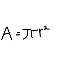 Hand Drawn Mathematical Formula 