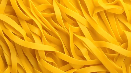Pasta background, spaghetti abstract geometric pattern. Macaroni yellow poster. generative ai
