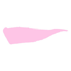 soft pink ink paint brush stroke for valentine