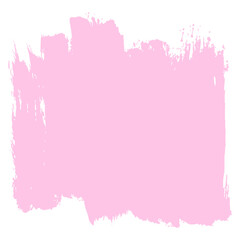 Fototapeta premium soft pink ink paint brush stroke for valentine