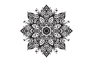 Mandala Design, silhouette Image