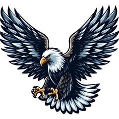 Eagle in Cartoon style