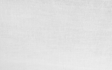 Fototapeta na wymiar Natural horizontal white jute carpet background. 