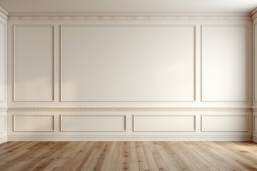 白いシンプルな洋室