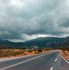 road to the mountains