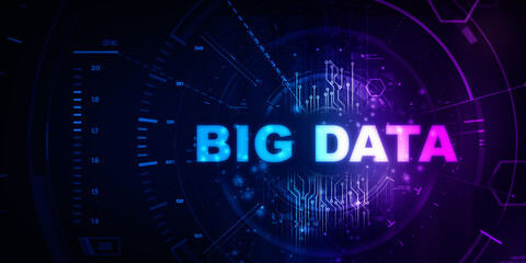 

2d rendering illustration abstract Big data 
