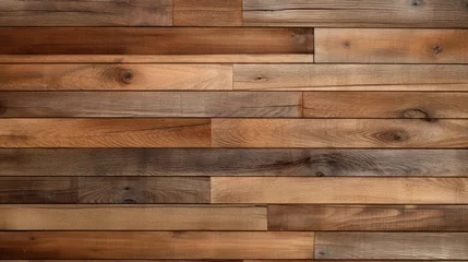  Rustic wood planks are arranged in a seamless pattern. © Galib