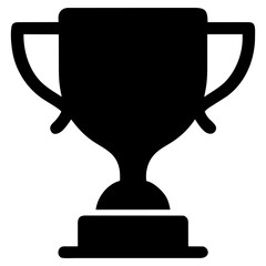 trophy icon in trendy flat style, vector icon