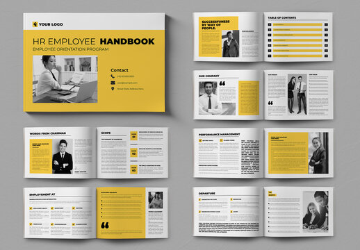 HR Employee Handbook Template