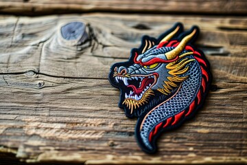 photograph front view roar dragon