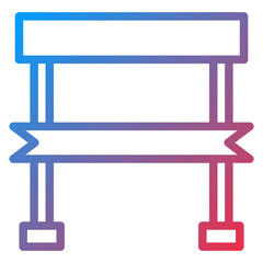 Finish Line Icon Style