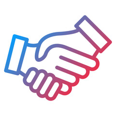 Handshake Icon Style