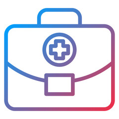 Obraz premium First Aid Icon Style