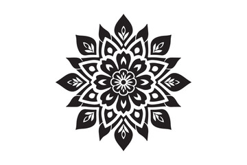 Mandala Design, silhouette Image