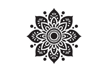 Mandala Design, silhouette Image