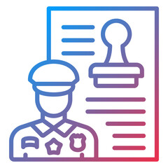 Supervisory Authority Icon Style