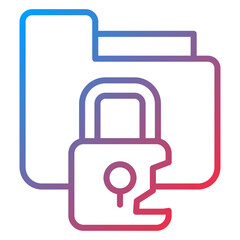 Personal Data Breach Icon Style