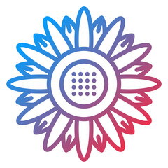 Sunflower Icon Style