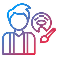 Artist Male Icon Style