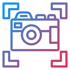Camera Shot Icon Style