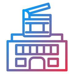 Film Studio Icon Style