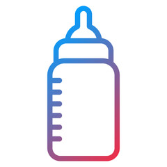 Milk Bottle Icon Style