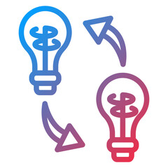 Exchange Ideas Icon Style