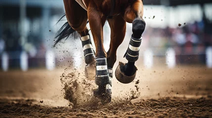  Horses hooves © khan
