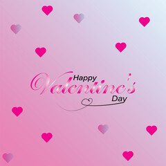 Happy Valentine's Day Social Media Vector Creatives for 14 February