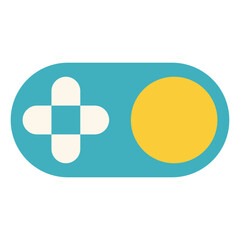 Colorful modern Geometric shape element
