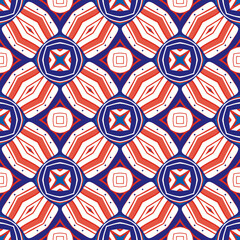 pattern abstract flower batik pillow yoga print 