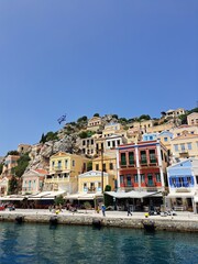 Symi island in the summer