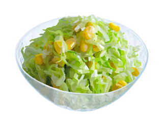 コールスロー（ガラス食器）