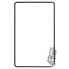 blank clipboard with blank sheet
