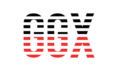 GGX three initial letter iconic line negative space minimal logo design vector template. monogram, abstract, wordmark, business, typography, minimalist, brand, company, flat, modern, unique, simple