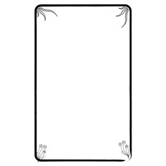 blank clipboard isolated on white