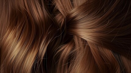 Naklejka premium Closeup hair. Women's hairstyle. Hair texture