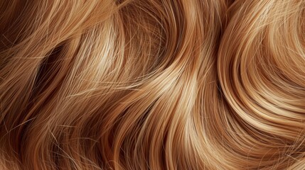 Fototapeta premium Closeup hair. Women's hairstyle. Hair texture